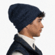 Buff Knitted Beanie, Jarn Denim, 129618.788.10.00