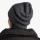 Buff Knitted Beanie, Jarn Graphite, 129618.901.10.00