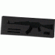 Bulldog Cases &amp; Vaults Hard -Sided Nylon 40 x 14 Inch Tactical Case Black - Fits AK-47 BD593