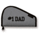 Bulldog Cases &amp; Vaults 1 DAD Gray w/ Black Trim Pistol Rug - Extra Small Without Handles, BD609DAD