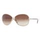 Burberry BE3066 Sunglasses 116513-6013 - Burberry Gold Frame, Brown Gradient Lenses