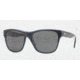 Burberry BE4131 Sunglasses 335087-5617 - Top Blue Frame, Gray Lenses