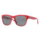 Burberry BE4131 Sunglasses 336487-5617 - Red Frame, Smoke Gradient Lenses