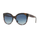 Burberry BE4243 Sunglasses 36364L-55 - Green Havana/blue Havana Frame, Blue Gradient Lenses