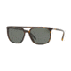 Burberry BE4257F Sunglasses 35369A-59 - Matte Dark Havana Frame, Polar Green Lenses