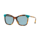Burberry BE4263F Sunglasses 371080-54 - Brown Havana/azure Frame, Blue Lenses
