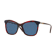 Burberry BE4263F Sunglasses 371180-54 - Red Havana/blue Frame, Blue Lenses