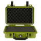 Bushnell 11.6in Waterproof Hard Single Gun Case with Foam, Green, Compact, BN00010-GRN