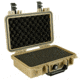 Bushnell 11.6in Waterproof Hard Single Gun Case with Foam, Tan, Compact, BN00010-TAN