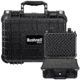 Bushnell Compact 13.37in Waterproof Gear Hard Case w/ Foam, Black, Standard, BN00001