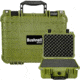 Bushnell Compact 13.37in Waterproof Gear Hard Case w/ Foam, Green, Standard, BN00001-GRN