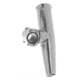 C.E. Smith Adjustable Mid Mount Rod Holder f/1-5/16" OD - Silver 29080