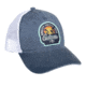 Calcutta Ladies 6 panel Ladies 6 panel mesh cap, Navy Brim &amp; crown, White mesh, Calcutta patch, adj plastic closure, BR236722