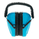 Caldwell Youth Passive Earmuff Hearing Protection, Neon Blue, 1103308