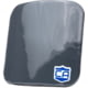 Caliber Armor AR550 III+ Steel Body Armor Side Plates, Single Plate, Spall Coating, Caliber Gray, 6'' X 6'', 19-AR550-66-SPC