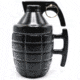 Caliber Gourmet Grenade Mug w/ Lid, 22oz, Black, Ceramic, CBG-M-1069
