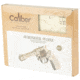 Caliber Gourmet Wood Revolver Puzzle, Brown, CBG-PZ-4R