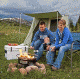 Camp Chef Redwood Propane Fire Pit, Black/Silver GCLOGD