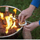 Camp Chef Redwood Propane Fire Pit, Black/Silver GCLOGD