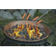 Camp Chef Safety Roasting Stick, 4 Piece, 4-Pack, Wood, Silver/Tan, SRS4E