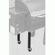 Camp Chef Swivel Caster Leg Set, 2 Pc. PGLC, EDEMO1
