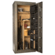 Cannon Safe American Eagle Series Deluxe Safe, HT Charcoal Gray, 24 Gun AE602618-60-H12TEC-16
