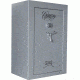 Cannon Safe Scout S40 64 Gun Electronic Safe, 59x40x28in - Hammertone Gray/Chrome S40-H2TEC-13