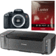 Canon Pixma PRO-10 Printer, Photo Paper, and EOS Rebel T4i Camera Body Only