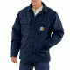 Carhartt Flame-Resistant Duck Traditional Coat, Dark Navy, Large/Regular 101618-410-REG-L