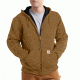 Carhartt Rain Defender Rutland Thrermal Lined Hooded Zip-Front Sweatshirt for Mens, Carhartt Brown, Extra Large/Regular 100632-211-REG-XL