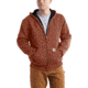Carhartt Rain Defender Rutland Thrermal Lined Hooded Zip-Front Sweatshirt for Mens, Sequoia Heather, 2XL/Regular 100632-221-REG-2XL
