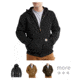 Carhartt Rutland Thermal-Lined Hooded Zip-Front Sweatshirt - Mens, Black, Carbon Heather, Carhartt Brown, Dark Brown, New Navy, Peat