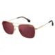 Carrera 130/S Sunglasses CA130S-006J-W6-5819 - Gold Havana Frame, Burgundy Polarized Lenses, Lens Diameter 58mm, Distance Between Lenses 19mm