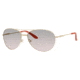 Carrera 69/S Sunglasses CA69S-0AOZ-UZ-6015 - Semi Matte Gold Frame, Red Mirror Lenses, Lens Diameter 60mm, Distance Between Lenses 15mm