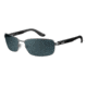 Carrera 8004/S Sunglasses CA8004S-027H-Y2-6218 - Semi Matte Dark Ruthenium Frame, Gray Polarized Lenses, Lens Diameter 62mm, Distance Between Lenses 18mm
