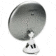Carson 2x Round Lighted Mirror W/Suction Cup Base, 5 in, Silver, MI-20