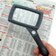 Carson 2x Soft-Grip Glass Magnifier with 11.5x Spot Lens and Stand