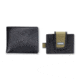 Carson Compact Travel Wallet, Black/Olive, EW-10OL