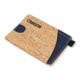 Carson CorkTek Compact Travel Wallet, Blue, EW-30BU