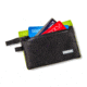 Carson Floating Wallet, Black/Green, 4.5X.7X3.4, EW-20GR