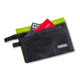 Carson Floating Wallet, Black/Green, 4.5X.7X3.4, EW-20GR