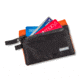 Carson Floating Wallet, Black/Orange, 4.5X.7X3.4, EW-20OR