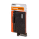 Carson Floating Wallet, Black/Orange, 4.5X.7X3.4, EW-20OR