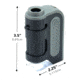 Carson Microbrite Plus 60-120x Pocket Microscope, Black/Grey MM-300