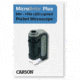 Carson Microbrite Plus 60-120x Pocket Microscope, Black/Grey MM-300