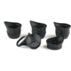 Carson ML-20 MagniLoupe 4-Piece Eye Loupe Set, 4.5x, 6.5x, 8x, 13x, Black/Grey, ML-20