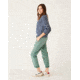 Carve Designs Zoe Twill Pant - Womens, Forest, Small, PTCG10-326-SM