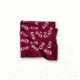 Case Burgundy and White Bandana 50081