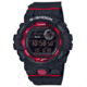 Casio G-Shock Digital Watch - Mens, Black/Red, GBD800-1