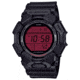 Casio G-Shock Mens Digital Movement Watch, 52 mm Case Diameter, Resin, Black w/Red Dial, Bio-based Resin, GD-010BBR-1CR